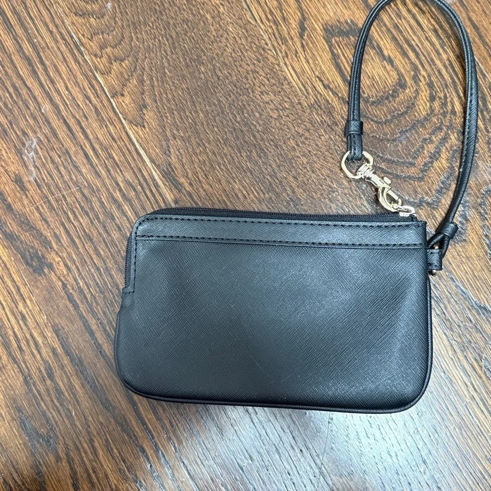 Karl Lagerfeld black with goldwristleT 7x4.5 NWOT - Picture 6 of 6